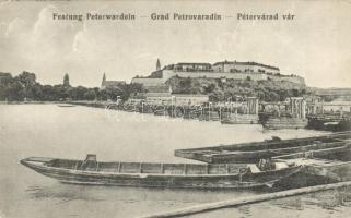 Újvidék, Pétervárad vár, csónakok / fortress, boats (EK)