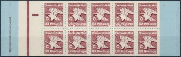 Eagle  C stamp booklet, SAS C bélyegfüzet