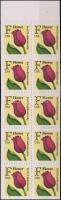 Flowers: Tulips F stampbooklet, Virág; Tulipán F bélyegfüzet