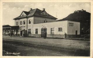 Huszt, vasútállomás / railway station (EK)