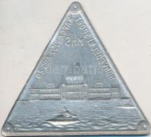1959. "MHS Honvédelmi Sportnapok" préselt Al lemezérem (59x67mm) T:2-