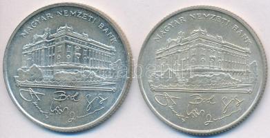 1993. 200Ft Ag "MNB" (2x) T:2,2-