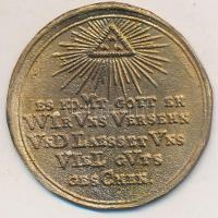 Poroszország / Breslau 1742. "Béke" II. Frigyes emlékérme, Cu replika (32,5mm) T:2
Prussi...