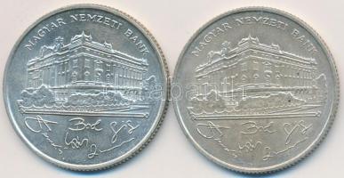 1993. 200Ft Ag "MNB" (2x) T:2,2-