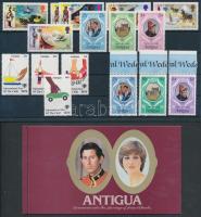 1974-1981 16 db bélyeg + 1 bélyegfüzet, 1974-1981 16 stamps + 1 stamp-booklet