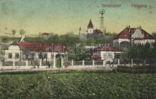 Törökbálint, Villatelep, kiadja Eckstein Samu (ázott / wet damage)