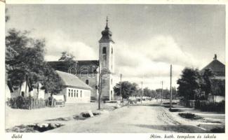 Sződ, Római katolikus templom és iskola