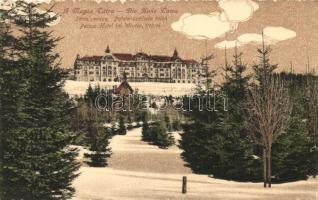 Tátralomnic, Palota szálloda télen / hotel, winter