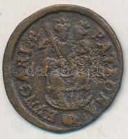 1706KB Rézpoltúra "II. Rákóczi Ferenc" (1,94g) T:2-,3  Hungary 1706. Poltura "Francis II Rákóczi" Kremnitz (1,94g) C:VF,F