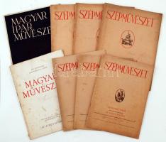 Gerevich Tibor, Mariay Ödön (szerk.) Szépművészet, 6 száma, Szinyei Merse Pál- Társaság (szerk.): Magyar Művészet 1 száma, Szablya Frischauf Ferenc (szerk.): Magyar Iparművészet 1 száma