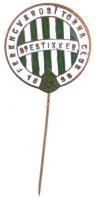 ~1930-1940. "Ferencvárosi Torna Club Budapest IX. kerület - 1899" zománcozott tombak kitűző (18mm) T:2-