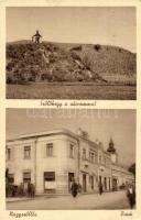 Nagyszőllős, Szőlőhegy, várrom, Bank / mountain, castle ruins, bank