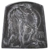 Körmendi Frimm Jenő (1886-1959) DN "MTK (Magyar Testgyakorlók Köre)" jelzetlen Zn emlékérem (45x43mm) T:2- HP 2338.