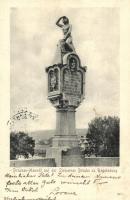 Regensburg, Brücken-Manndl auf der Steinernen Brücke / bridge monument (EK)