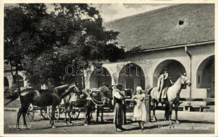 Hortobágy, pihenő a csárdánál