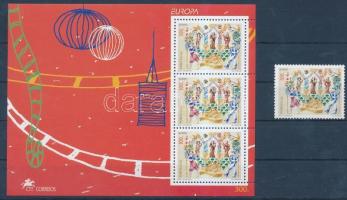 Europa CEPT nemzeti ünnepek bélyeg + blokk, Europa CEPT National Holiday stamp + block