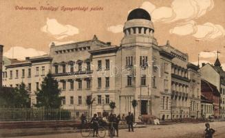 Debrecen, Pénzügyi Igazgatósági palota, kiadja Antalfy József