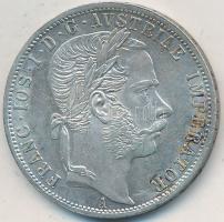 Ausztria 1871A 1Fl Ag "Ferenc József" T:2-
Austria 1871A 1 Florin Ag "Franz Joseph&qu...