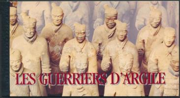 Chinese clay soldiers stamp-booklet, Kínai agyagkatonák bélyegfüzet