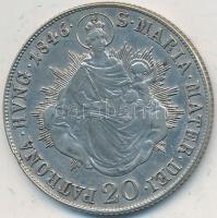 1846B 20kr Ag "V. Ferdinánd" T:2,2- ph.