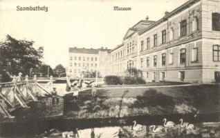 Szombathely, múzeum, híd, kiadja Dukesz Jenő