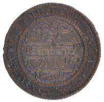 1172-1196. Rézpénz Cu "III. Béla" (1,95g) T:2
Huszár 73., Unger I.:115