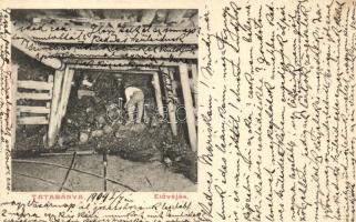 Tatabánya, elővájás, belső, kiadja Klösz György