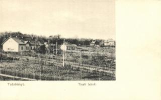 Tatabánya, Tiszti lakok