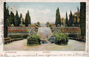Trieste, Miramar Parkansicht