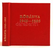 Losonci Miklós: Kőbánya 1945-1985. Bp., é. n., Kossuth Nyomda. Minikönyv, sok képpel, érdekességgel. Műbőr kötésben, jó állapotban.