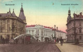 Kolozsvár, Szamos híd környéke / bridge (fl)