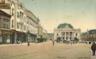 Nagyvárad, Szigligeti színház, Lévay István fodrász / theatre, hairdresser (EB)