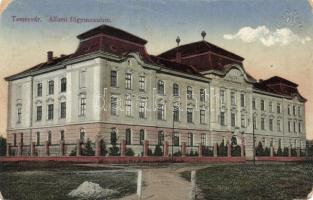 Temesvár, Állami főgimnázium / grammar school (EK)