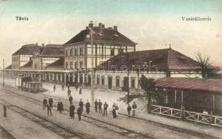Tövis, vasútállomás / railway station