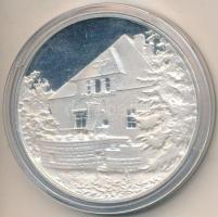 2006. Ezüstözött fém naptár emlékérem (42,5mm) T:PP ujjlenyomat