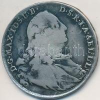Német Államok / Bajorország 1760. Tallér Ag "III. Miksa" (26.91g) T:3 
German States / Bav...
