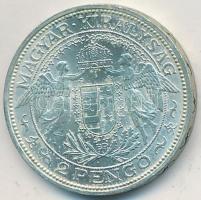 1932. 2P Ag "Madonna" T:2 Adamo P7