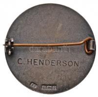 Nagy-Britannia DN "Bellsdyke Kórház-Ápolói Iskola" zománcozott, jelzett Ag jelvény, névre ...