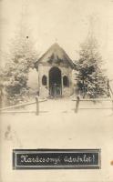 Verchovina, kápolna télen / chapel, winter, photo (fl)