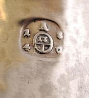 Antik bécsi ezüst (Ag.) kiöntő, jelzett, apró horpadással, m:18 cm, bruttó: 307 g./ Antique silver j...