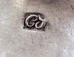 Antik bécsi ezüst (Ag.) kiöntő, jelzett, apró horpadással, m:18 cm, bruttó: 307 g./ Antique silver j...