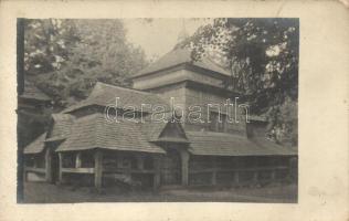 Lukavec, Rutén fatemplom / Ruthenian wooden church, photo (EK)