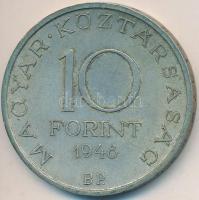 1948. 10Ft Ag "Széchenyi" T:2,2- patina
Adamo EM2