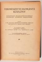 1927 Természettudományi közlöny. Havonkint megjelenő folyóirat közérdekű ismeretek terjesztése. Szer...