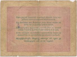 1848. 5Ft "Kossuth bankó" vörösesbarna T:III-