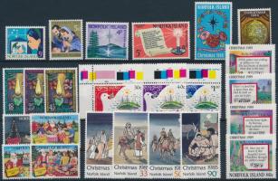 Norfolk szigetek Karácsony motívum 11 klf kiadás (24 klf bélyeg) Norfolk Island, Christmas 11 diff e...