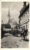 1940 Dés, bevonulás / entry of the Hungarian troops 'vissza' So. Stpl