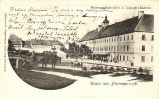 Nagyszeben, gyalogsági laktanya / infantry barracks