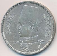 Egyiptom 1937. 10P Ag T:2- Egypt 1937. 10 Piastres Ag C:VF