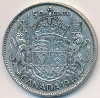Kanada 1946. 50c Ag T:2-
Canada 1946. 50 Cents Ag C:VF